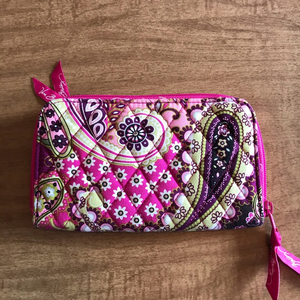Vera Bradley Very Berry Paisley Wallet